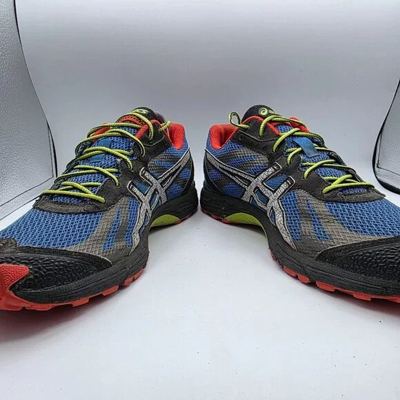 Asics Gel Fuji Racer 3 Mens Size 11.5 Blue Athletic Shoes Running Hiking Camping